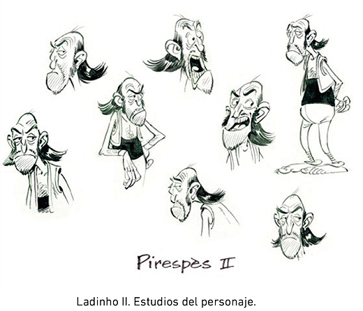 Ladinho — el villano lusitano