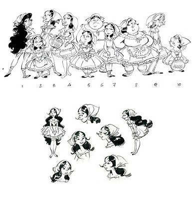 Personajes femeninos lusitanos