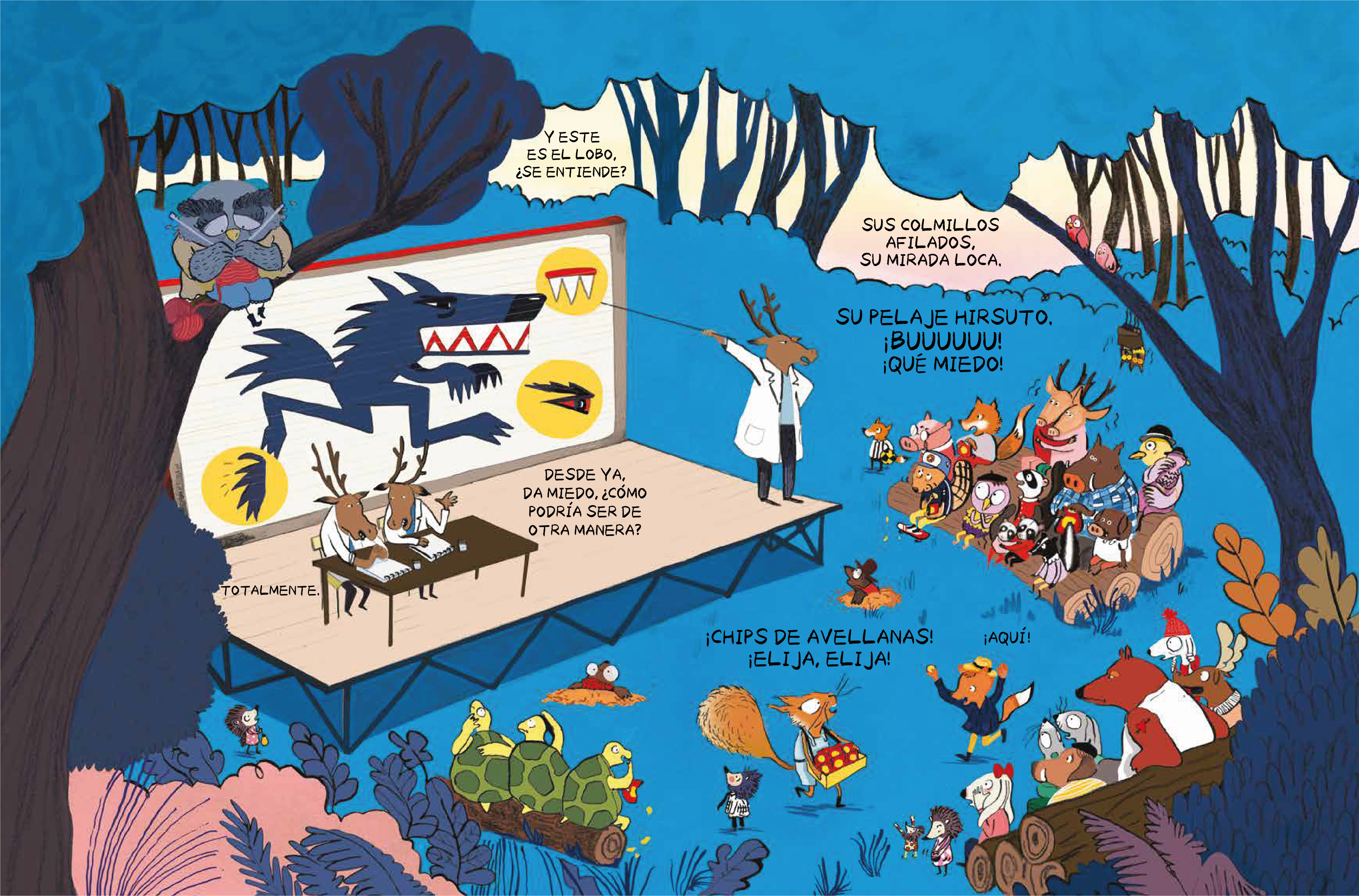 El lobo en calzoncillos – slide 1