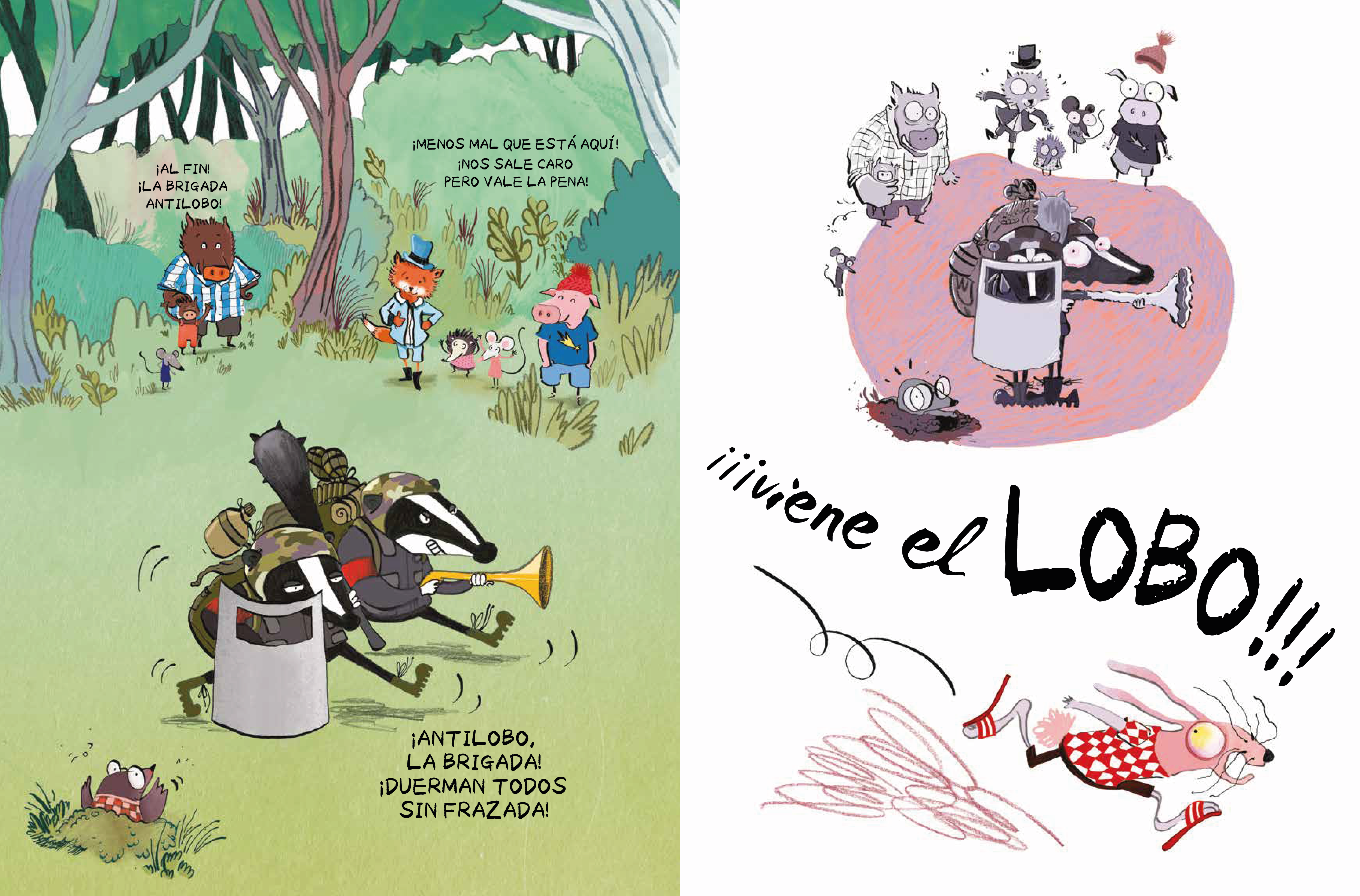 El lobo en calzoncillos – slide 2