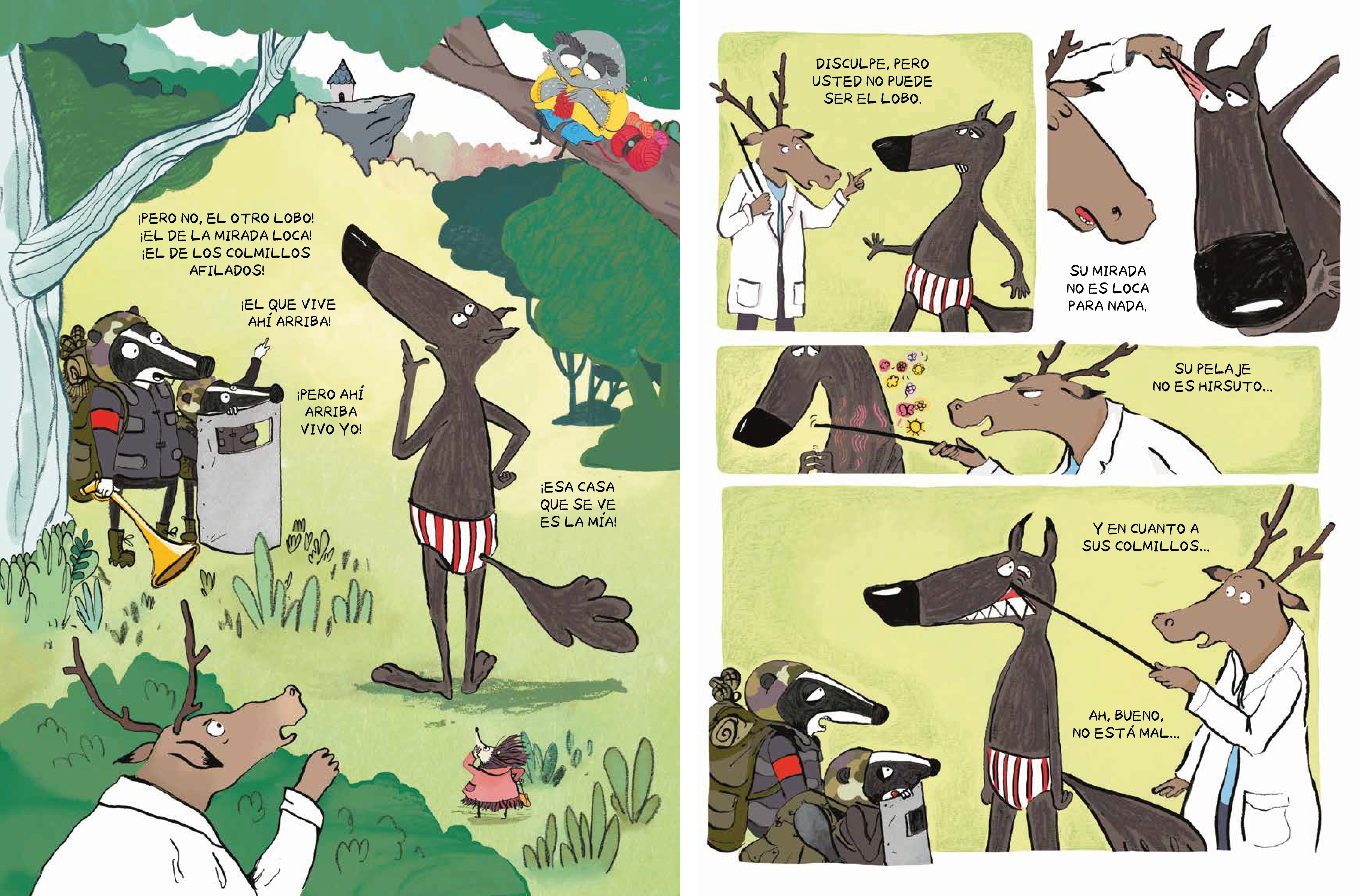 El lobo en calzoncillos – slide 3