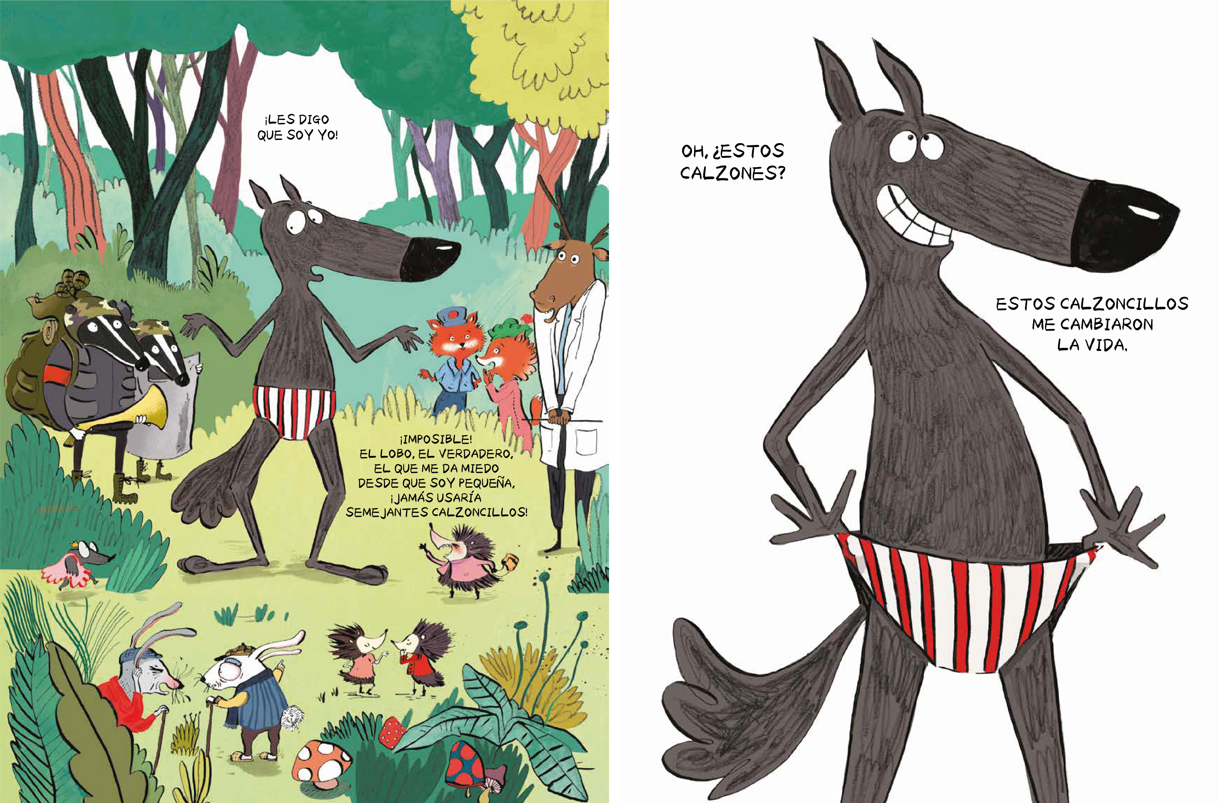 El lobo en calzoncillos – slide 4