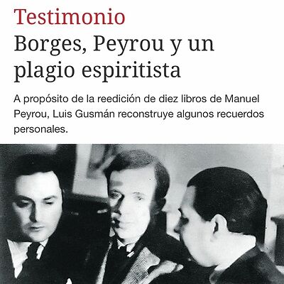 Borges, Peyrou y un plagio espiritista