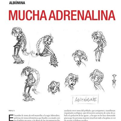 Mucha Adrenalina, la nueva heroína de Asterix