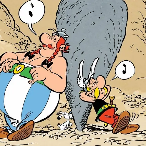 Mientras reeditan toda la colección de Asterix, ¿se viene una aventura del galo más famoso en la Patagonia?